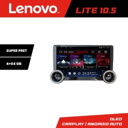 Navigatie Ford Focus, Mondeo, S-Max, Galaxy 10.5 inch 4+64GB CarPlay