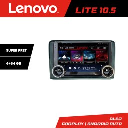 Navigatie auto VW PQB Lenovo 10.5 inch Android 4+64 GB WiFi GPS