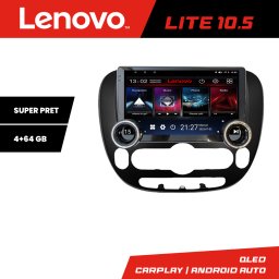 Navigatie Android Kia Soul 2014-2019 Lenovo 10.5 inch 4+64GB GPS WiFi