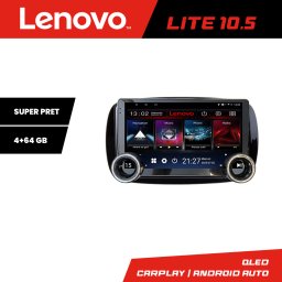 Navigatie Android Smart ForTwo 2015+ Lenovo 10.5 inch 4GB+64GB