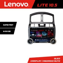 Navigatie Android Hyundai Santa Fe 2000-2006 Lenovo 10.5 inch 4+64GB