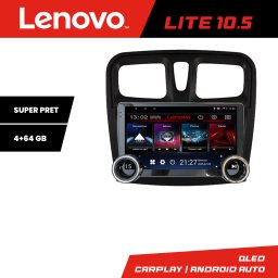 Navigatie Android Dacia Sandero 2012-2020 Lenovo 10.5 inch 4GB+64GB