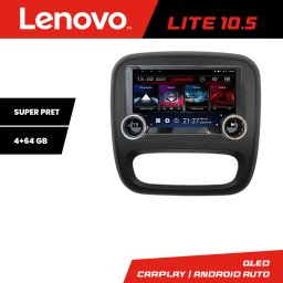 Navigatie Renault Trafic 2014-2018 Lenovo 10.5 inch 4+64 GB Android