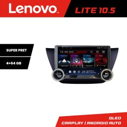 Navigatie Android Mitsubishi Lancer 2001-2007 Lenovo 10.5 inch 4GB+64GB