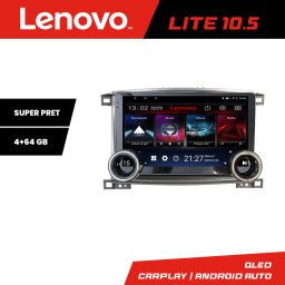 Navigatie Toyota Land Cruiser L100 2002-2008 Lenovo 10.5 inch 4GB+64GB
