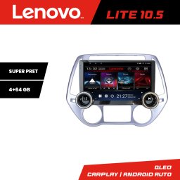 Navigatie Hyundai i20 2011-2014 Lenovo 10.5 inch, 4GB+64GB, Android