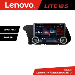 Navigatie Hyundai i20 2020+ Lenovo Lite 10.5, 4GB RAM, 64GB, Android