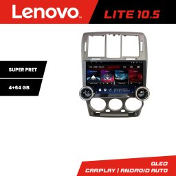 Navigatie Hyundai Getz 2002-2010 Lenovo 10.5 inch, 4+64 GB, Android