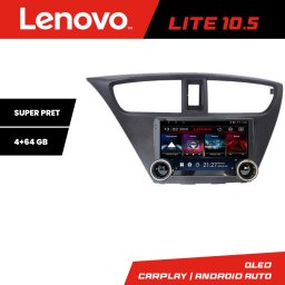 Navigatie Android Honda Civic 2012-2016 Lenovo 10.5 inch 4+64GB