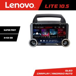 Navigatie Android Kia Carnival 2006-2014 Lenovo 10.5 inch 4GB+64GB