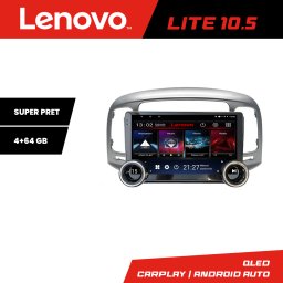 Navigatie Hyundai Accent 2006-2012 Lenovo 10.5 inch, 4GB RAM, 64GB, Android