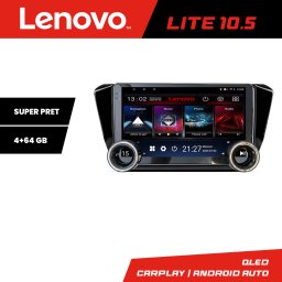 Navigatie Android Skoda Superb 3 2015-2017, 10.5 inch, 4GB+64GB