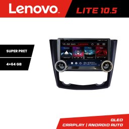 Navigatie Android Renault Kadjar 2014-2019 Lenovo 10.5 inch 4GB+64GB