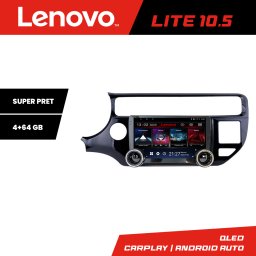 Navigatie Android Kia Rio 2014-2017 Lenovo 10.5 inch 4GB+64GB GPS