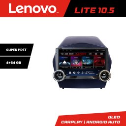 Navigatie Hyundai IX35 Lenovo 10.5 inch, 4+64 GB, Android, GPS, WiFi