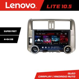 Navigatie Android Toyota Prado 2010-2013 Lenovo 10.5 inch 4GB+64GB
