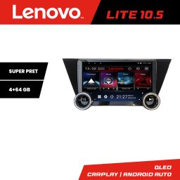 Navigatie Android Lenovo 10.5 inch pentru VW Touran 2016+ 4+64GB