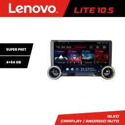 Navigatie Android Chrysler Jeep Lenovo 10.5 inch, 4GB RAM, 64GB
