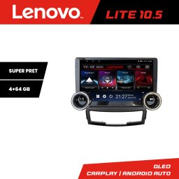 Navigatie Android Ssangyong Korando 2011-2013, 10.5 inch, 4+64GB
