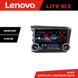 Navigatie Android Honda Civic Sedan 2012+ Lenovo 10.5 inch 4+64 GB