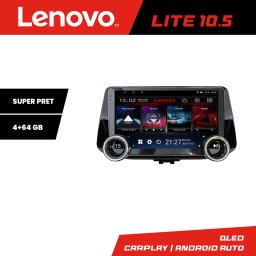 Navigatie Hyundai i30 2017+ Lenovo 10.5 inch 4GB+64GB Android