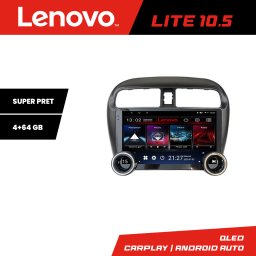 Navigatie Android Mitsubishi Space Star Lenovo 10.5 inch 4+64GB GPS WiFi
