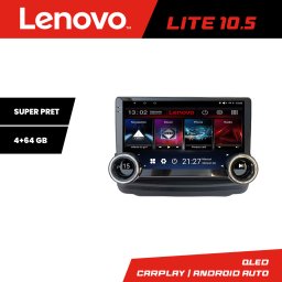 Navigatie Hyundai Genesis Lenovo 10.5 inch, 4GB RAM, 64GB, Android