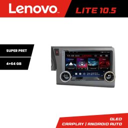 Navigatie Audi A6 C6 2004-2010 Lenovo 10.5 inch 4+64 GB Android GPS
