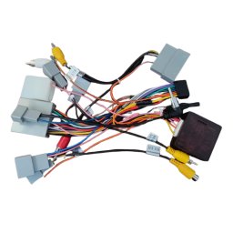 Kit instalare navigatie 9 inch pentru Mitsubishi Rockford cu mufe gri