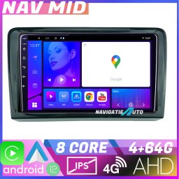 Navigatie auto VW PQB Android 12 Octa Core 4GB RAM 64GB cu CarPlay