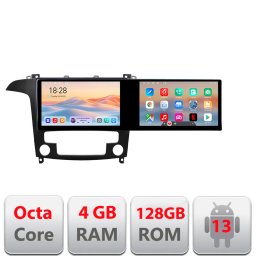 Navigatie Android Ford S-Max si Galaxy cu 2 ecrane, 4GB RAM, 128GB