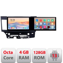 Navigatie Android Mitsubishi Lancer 2008+ 21.6 inch, 4GB RAM, 128GB