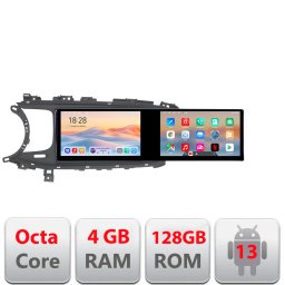 Navigatie Android Mitsubishi ASX 2017-2021 facelift, 2 ecrane 21.6 inch, 4GB+128GB