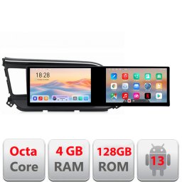 Navigatie Android Hyundai Elantra 2018+ cu 2 ecrane 21,6 inch, 4GB RAM, 128GB