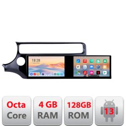 Navigatie Android Kia Rio 2014-2017, 2 ecrane 21.6 inch, 4GB RAM, 128GB
