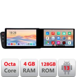 Navigatie Audi A4 A5 B8 cu MMI 3G, Android, 21.6 inch, 4GB+128GB