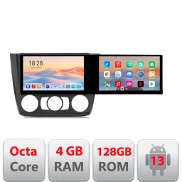 Navigatie BMW Seria 1 E87 2007-2011 21.6 inch Android 4GB+128GB