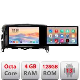 Navigatie Mitsubishi Eclipse Cross 2017+ Edotec 2 ecrane 21.6 inch 4GB+128GB
