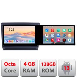 Navigatie Android Isuzu D-Max 2020+ cu 2 ecrane, 4GB RAM, 128GB