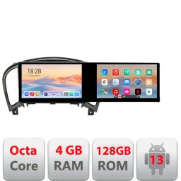 Navigatie Nissan Juke 2010-2015 cu 2 ecrane, Android, 4GB RAM, 128GB