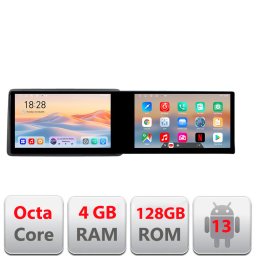 Navigatie Android Dodge RAM 2019+ cu 2 ecrane 21.6 inch, 4GB+128GB
