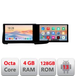 Navigatie dedicata Volvo S60 2008-2014, 2 ecrane, 4GB+128GB Android