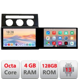Navigatie VW Touran 2003-2009 cu 2 ecrane 21.6 inch, Android 13