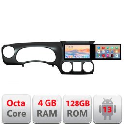 Navigatie Jeep Wrangler 2014-2016 Edotec cu 2 ecrane, 4GB RAM, 128GB