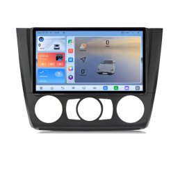 Navigatie Android BMW Seria 1 E87 2007-2011, clima manuala, 8GB+128GB, QLED