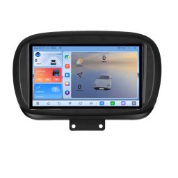 Navigatie Android Fiat 500X 2015+ QLED 1K 8GB RAM 128GB 4G GPS ADAS