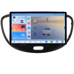 Navigatie Hyundai i10 2007-2013 Android, QLED 2K, Octa-Core, 8GB RAM, 128GB