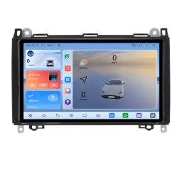 Navigatie auto Android 8+128 QLED 1K 4G GPS pentru Mercedes si VW