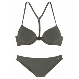 Bruno Banani Costum de baie două piese oliv
