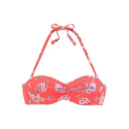 SUNSEEKER Sutien costum de baie 'Ditsy' roșu orange